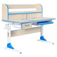 Детская парта Anatomica Study-120 Lux клен/голубой