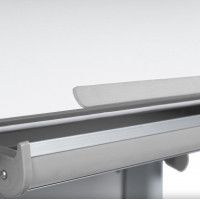 Детская парта Anatomica Study-120 Lux белый/голубой купить в Минске