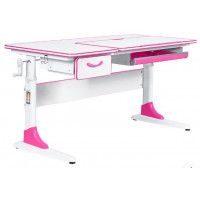 Детская парта Anatomica Study-120 белый/розовый