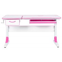 Детская парта Anatomica Study-120 белый/розовый купить в Минске