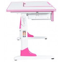 Детская парта Anatomica Study-120 белый/розовый купить в Минске