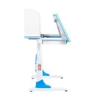 Детская парта Anatomica Study-70 Lux белый/голубой купить в Минске