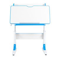 Детская парта Anatomica Study-70 Lux белый/голубой купить в Минске