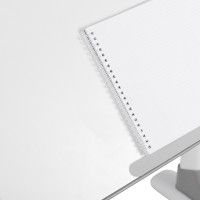 Детская парта Anatomica Study-70 Lux белый/голубой купить в Минске