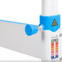 Детская парта Anatomica Study-80 Lux белый/голубой купить в Минске