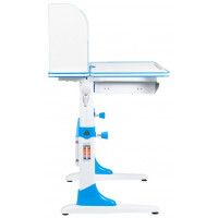 Детская парта Anatomica Study-80 Lux белый/голубой купить в Минске