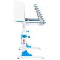 Детская парта Anatomica Study-80 Lux белый/голубой купить в Минске