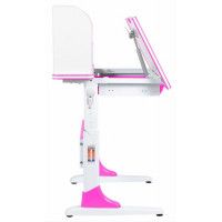 Детская парта Anatomica Study-80 Lux белый/розовый купить в Минске