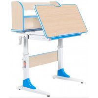 Детская парта Anatomica Study-80 Lux клен/голубой купить в Минске