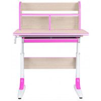 Детская парта Anatomica Study-80 Lux клен/розовый купить в Минске