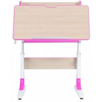 Детская парта Anatomica Study-80 Lux клен/розовый купить в Минске