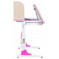 Детская парта Anatomica Study-80 Lux клен/розовый купить в Минске