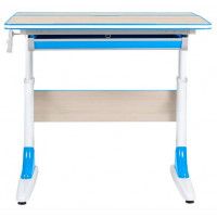 Детская парта Anatomica Study-80 клен/голубой купить в Минске