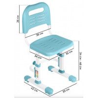 Детский растущий стул Anatomica Lux-01 светло-голубой купить в Минске Детский растущий стул Anatomica Lux-01 светло-голубой купить в Минске