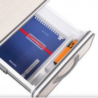 Детская парта Anatomica Uniqa Lite белый/голубой купить в Минске