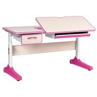 Детская парта Anatomica Uniqa Lite клен/розовый Детская парта Anatomica Uniqa Lite клен/розовый