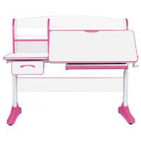 Детская парта Anatomica Uniqa белый/розовый купить в Минске