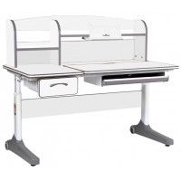 Детская парта Anatomica Uniqa белый/серый купить в Минске