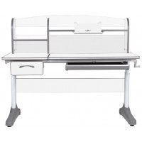 Детская парта Anatomica Uniqa белый/серый купить в Минске