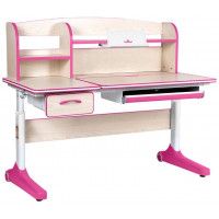 Детская парта Anatomica Uniqa клен/розовый купить в Минске Детская парта Anatomica Uniqa клен/розовый купить в Минске