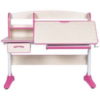 Детская парта Anatomica Uniqa клен/розовый купить в Минске Детская парта Anatomica Uniqa клен/розовый купить в Минске