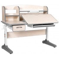 Детская парта Anatomica Uniqa клен/серый