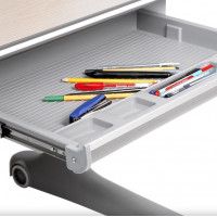 Детская парта Anatomica Uniqa белый/серый купить в Минске