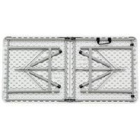 Стол складной Angioletto 122*61*74 белый купить в Минске