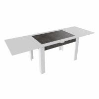 Стол раздвижной ХЬЮСТОН Тип 4 ателье темный/белый купить в Минске