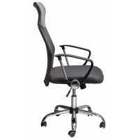 Кресло AksHome ARIA (Ария) NEW ECO серый/сетка-серая купить в Минске