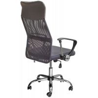 Кресло AksHome ARIA (Ария) NEW ECO серый/сетка-серая купить в Минске