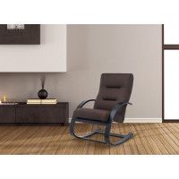 Кресло Leset Милано, Венге, ткань Малмо 28 (коричневый) купить в Минске