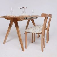 Стул КОНГО бежевая рогожка узор Longford 05/светлый бук купить в Минске Стул КОНГО бежевая рогожка узор Longford 05/светлый бук купить в Минске