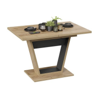 Стол обеденный ГАВАНА дуб крафт золотой/черный купить в Минске Стол обеденный ГАВАНА дуб крафт золотой/черный купить в Минске