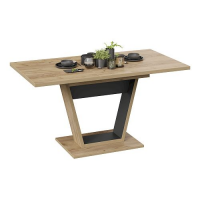 Стол обеденный ГАВАНА дуб крафт золотой/черный купить в Минске Стол обеденный ГАВАНА дуб крафт золотой/черный купить в Минске