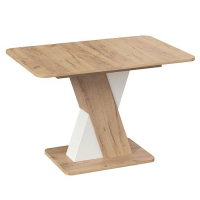 Стол обеденный ЛЮКСЕМБУРГ дуб крафт золотой/белый Стол обеденный ЛЮКСЕМБУРГ дуб крафт золотой/белый