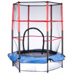 Батут Atlas Sport 140 см (4.5ft) на эластичных ремнях синий