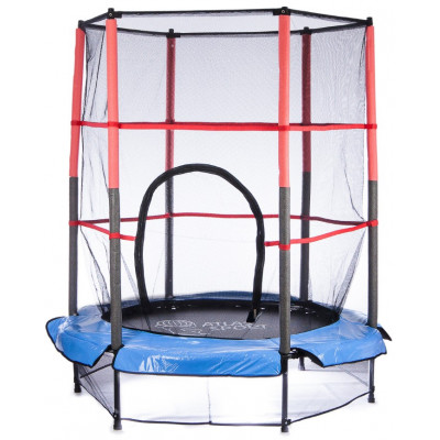 Батут Atlas Sport 140 см (4.5ft) на эластичных ремнях синий купить в Минске