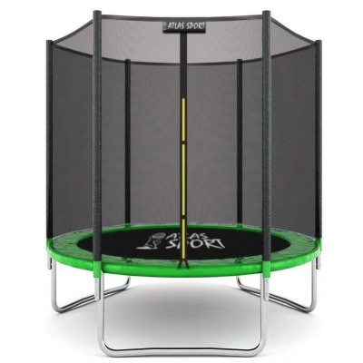 Батут Atlas Sport 140 см (4.5ft) без лестницы зеленый купить в Минске