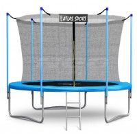 Батут Atlas Sport 183 см с внутренней сеткой синий Батут Atlas Sport 183 см с внутренней сеткой синий