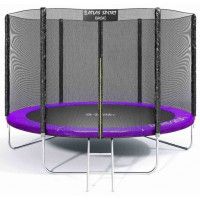 Батут Atlas Sport 252 см (8ft) BASIC фиолетовый