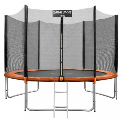 Батут Atlas Sport 252 см (8ft) PRO оранжевый купить в Минске