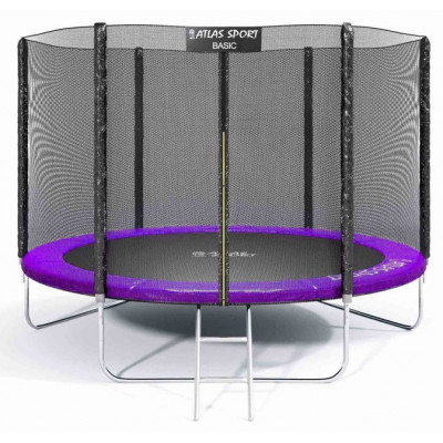 Батут Atlas Sport 312 см (10ft) 4 PRO фиолетовый купить в Минске