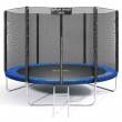 Батут Atlas Sport 312 см - 10ft BASIC (3 ноги) с  лестницей синий купить в Минске