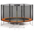 Батут Atlas Sport 374 см - 12ft PRO (усиленные опоры) оранжевый купить в Минске
