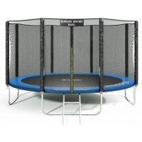 Батут Atlas Sport 404 см (13ft) Basic с внешней сеткой синий Батут Atlas Sport 404 см (13ft) Basic с внешней сеткой синий