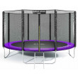 Батут Atlas Sport 404 см (13ft) Basic с внешней сеткой фиолетовый купить в Минске