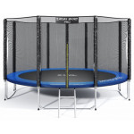 Батут Atlas Sport 404 см (13ft) PRO (усиленные опоры) синий