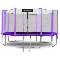 Батут Atlas Sport 465 см (15ft) Basic фиолетовый