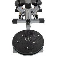 Степпер со стойкой Atlas Sport AS-310 Black поворотный с эспандером и ковриком купить в Минске Степпер со стойкой Atlas Sport AS-310 Black поворотный с эспандером и ковриком купить в Минске